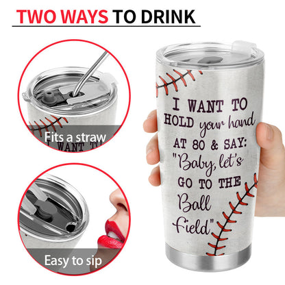 Personalized Baseball Together Since Customized Tumbler