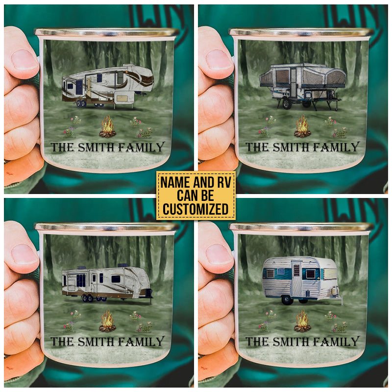 Personalized Camping Who Wander Are Lost Customized Campfire Mug