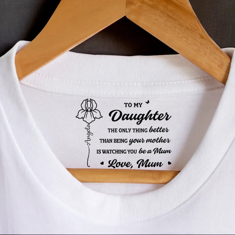 Mom Daughter The Only Thing Better Than Being Your Mother - Personalized T Shirt
