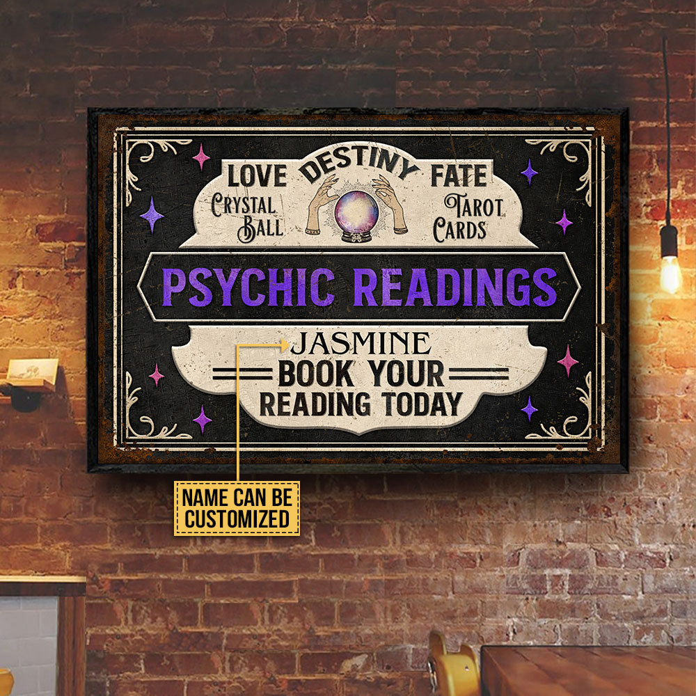 Personalized Tarot Psychic Reading Customized Poster