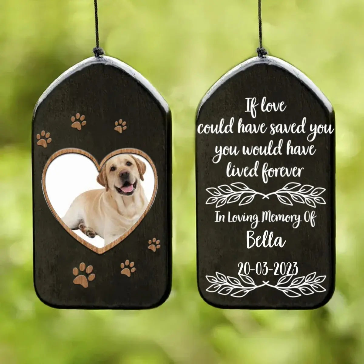 Pet Lover - If Love Could Have Saved You, You Would Have Lived Forever - Personalized Acrylic Plaque (BU) Plaque The Next Custom Gift