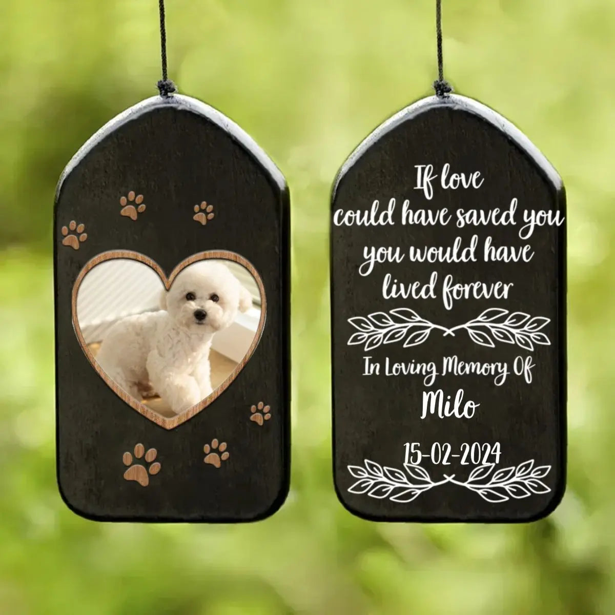 Pet Lover - If Love Could Have Saved You, You Would Have Lived Forever - Personalized Acrylic Plaque (BU) Plaque The Next Custom Gift