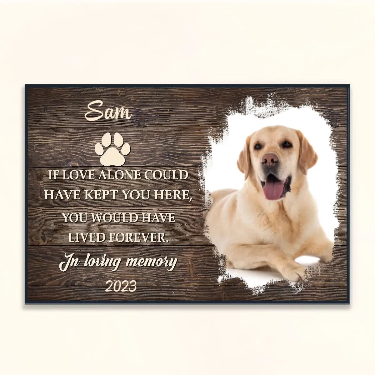 Pet Lover - We'll Always Be A Family - Personalized Poster Poster The Next Custom Gift