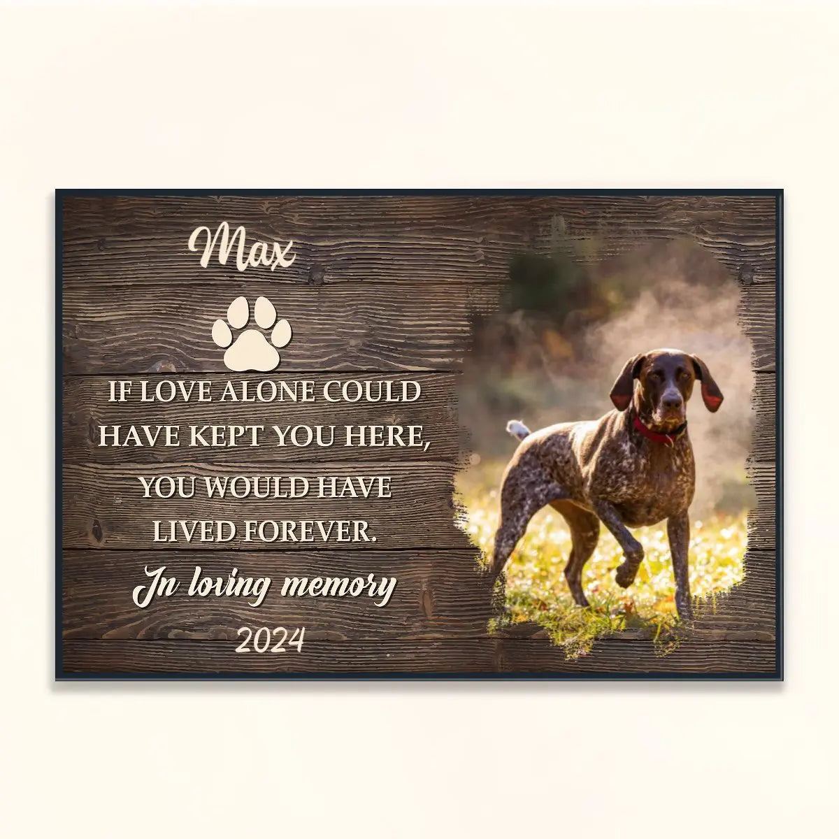 Pet Lover - We'll Always Be A Family - Personalized Poster Poster The Next Custom Gift