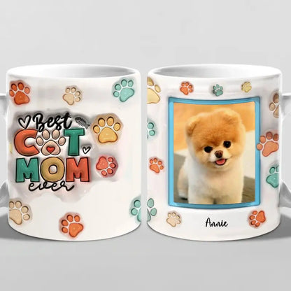 Pet Lovers  - Best Dog Dad Ever - Personalized Mug(AQ) Mug The Next Custom Gift