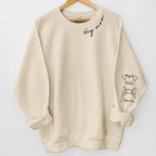 Pet Lovers - Best Fur Mom Ever - Personalized Sweatshirt Sweatshirt The Next Custom Gift
