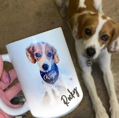 Pet Lovers - Custom Pet Photo - Personalized Mug Mug The Next Custom Gift