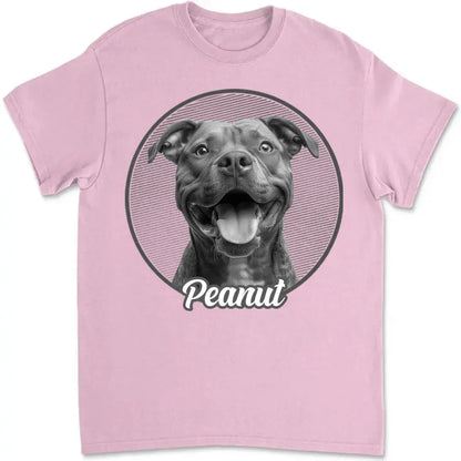 Pet Lovers - Custom Pet Portrait - Personalized Unisex T-shirt, Hoodie, Sweatshirt Shirts & Tops The Next Custom Gift