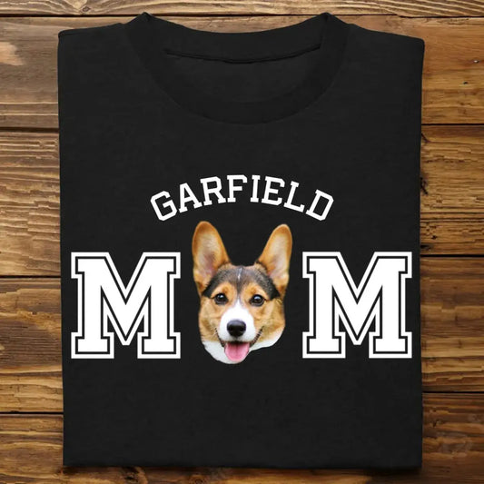 Pet Lovers - Custom Photo Dog Cat Mom- Personalized Unisex T-shirt T-shirt The Next Custom Gift