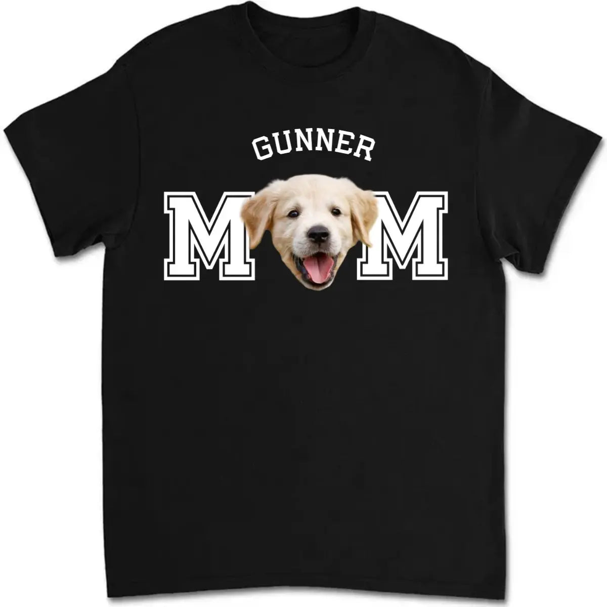 Pet Lovers - Custom Photo Dog Cat Mom- Personalized Unisex T-shirt T-shirt The Next Custom Gift