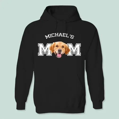 Pet Lovers - Custom Photo Dog Cat Mom - Personalized Unisex T-shirt (TM) Shirts & Tops The Next Custom Gift