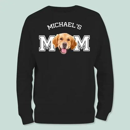 Pet Lovers - Custom Photo Dog Cat Mom - Personalized Unisex T-shirt (TM) Shirts & Tops The Next Custom Gift