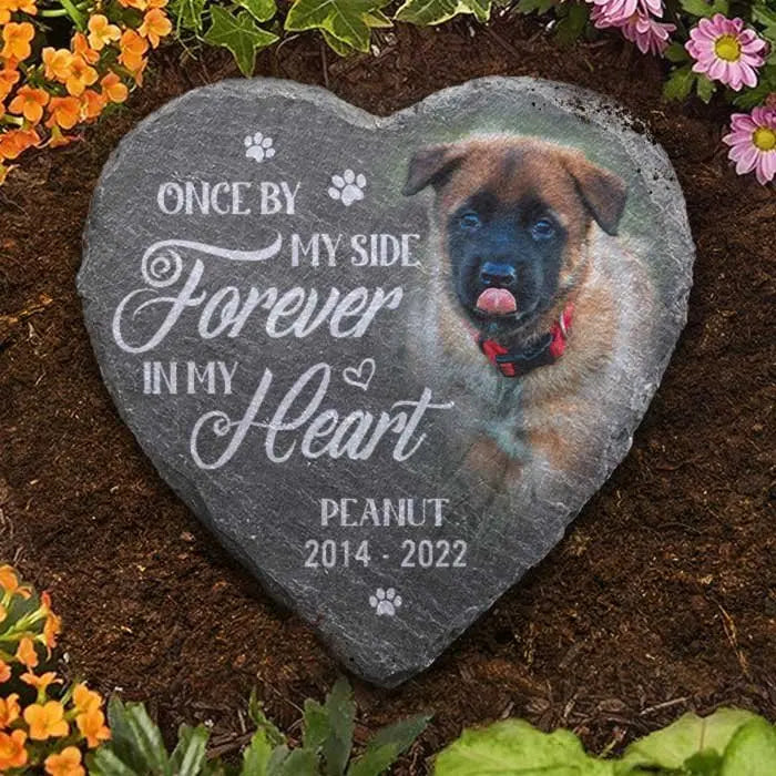 Pet Lovers - Dog Memorial Gifts for Loss of Dog - Personalized Pet Memorial Stones STONE The Next Custom Gift