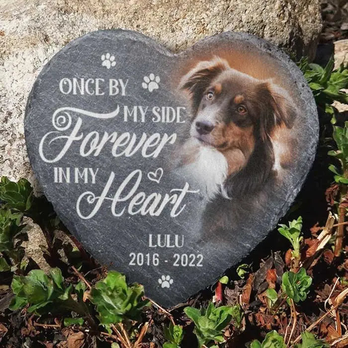 Pet Lovers - Dog Memorial Gifts for Loss of Dog - Personalized Pet Memorial Stones STONE The Next Custom Gift