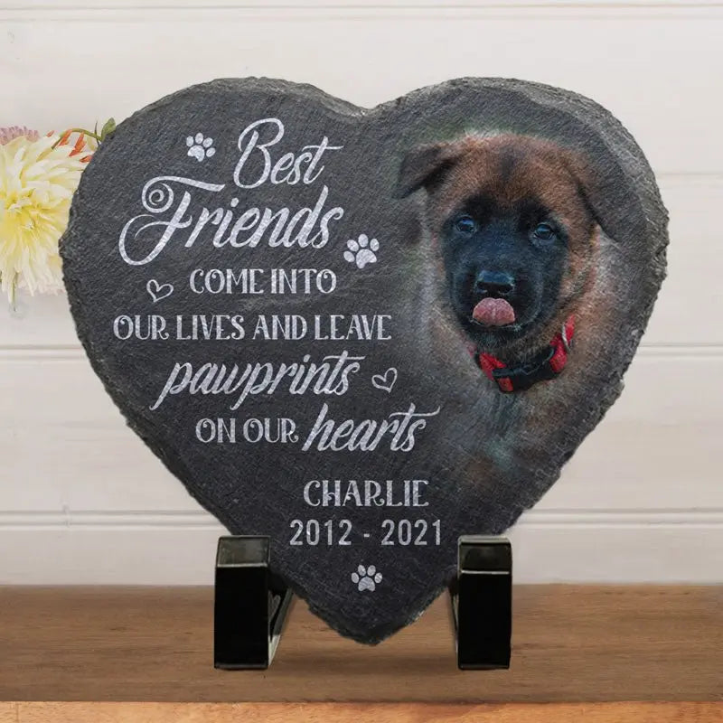 Pet Lovers - Dog Memorial Gifts for Loss of Dog - Personalized Pet Memorial Stones STONE The Next Custom Gift