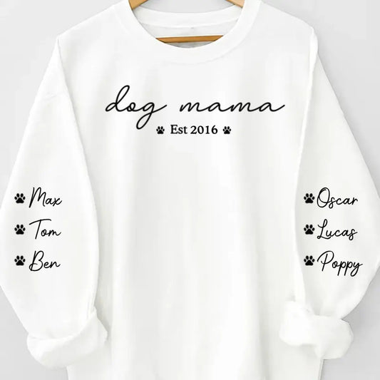 Pet Lovers - Dog, Cat Mama - Personalized Sweatshirt - The Next Custom Gift  Sweater