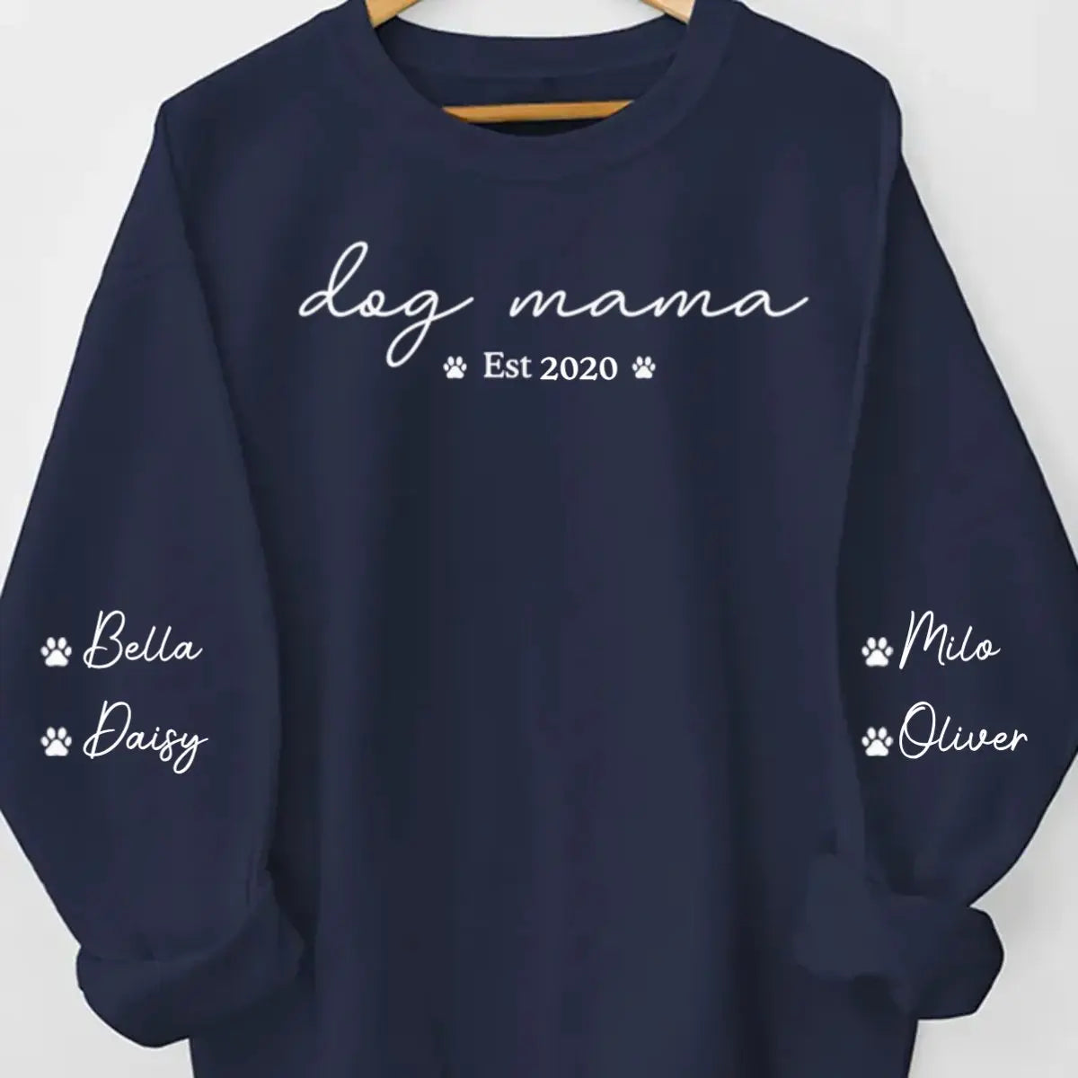 Pet Lovers - Dog, Cat Mama - Personalized Sweatshirt