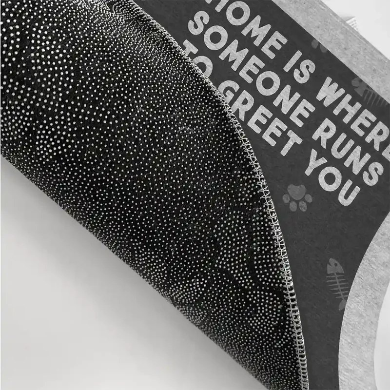 Pet Lovers Where Someone Runs To Greet You - Personalized Doormat