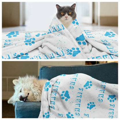 Gia đình - Ảnh tùy chỉnh Safari Động vật Trẻ em - Chăn ảnh cá nhân