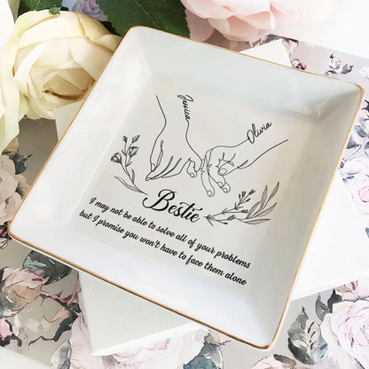 Pinky Promise Friendship Forever - Personalized Jewelry Dish Dish The Next Custom Gift