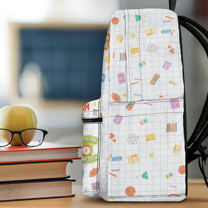 Play Is Learning - Personalized Canvas Backpack