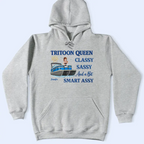 Pontoon Queen Classy Sassy - Personalized T Shirt