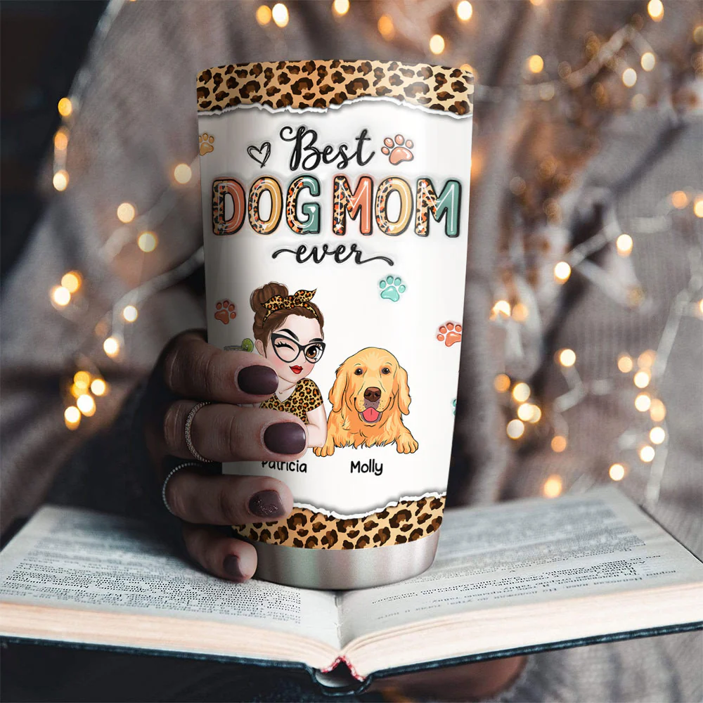 Best Mom Ever And Ever - Personalized Custom 3D Inflated Effect Tumbler