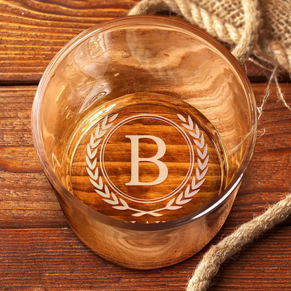 Prescription Whiskey Glass - Personalized Engraved Whiskey Glass