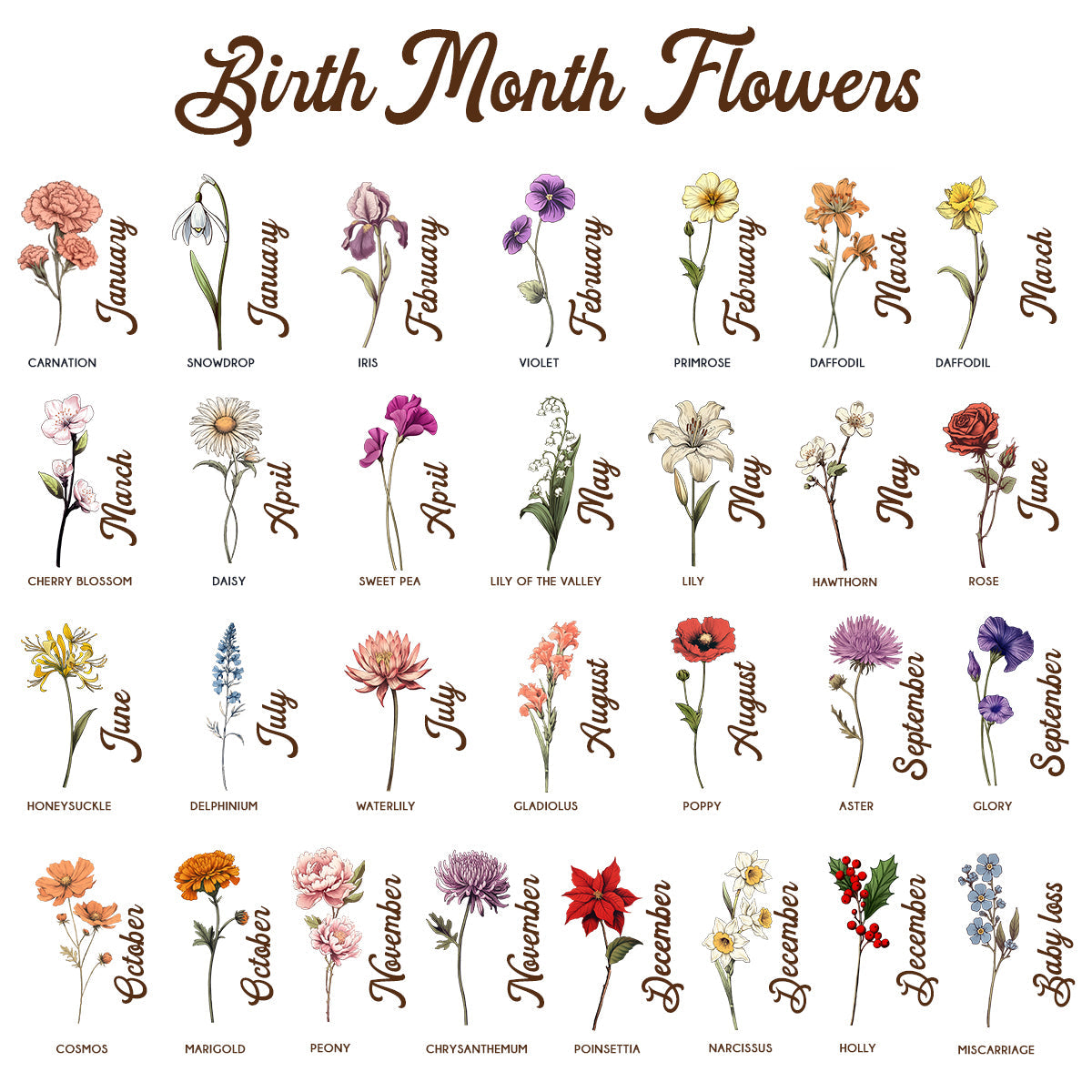 Couple Embracing Kissing Birth Month Flower Personalized Acrylic Block LED Night Light, Heartfelt 2025  Gift For Couple, For Him, For Her, Boyfriend, Girlfriend, Husband, Wife