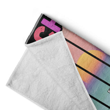 Beaches Booze Besties - Personalized Beach Towel