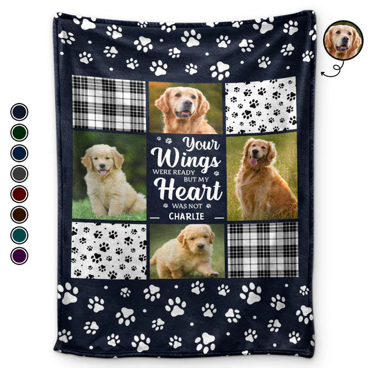 Custom Photo Memorial You Were My Favorite Pet Lover - Personalized Fleece Blanket, Sherpa Blanket