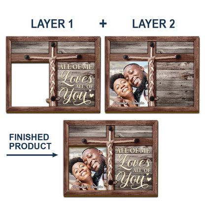 Custom Photo My Heart Needed You - Personalized Custom Shaped Car Visor Clip