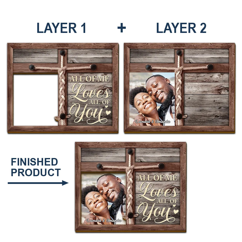 Custom Photo My Heart Needed You - Personalized Custom Shaped Car Visor Clip