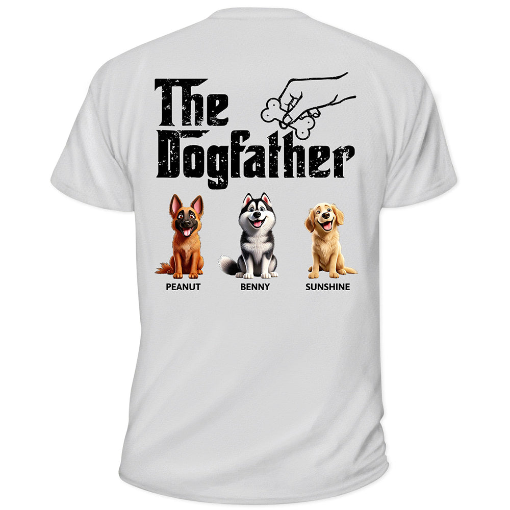 The Dog Father 3D Effect - Personalized T Shirt