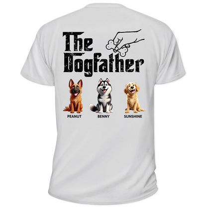 The Dog Father 3D Effect - Personalized T Shirt