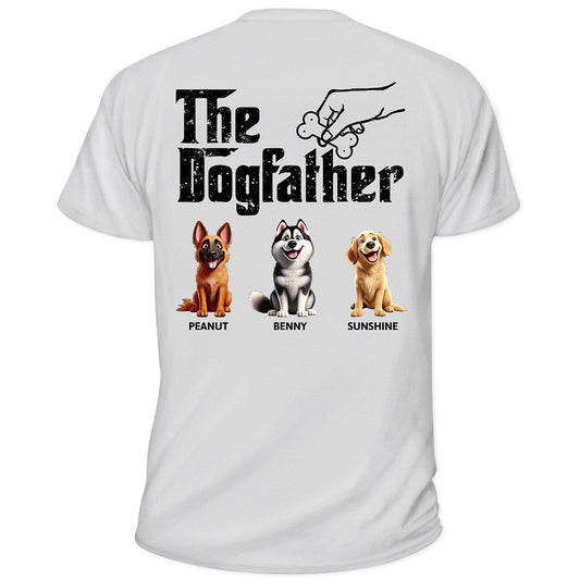 The Dog Father 3D Effect - Personalized T Shirt