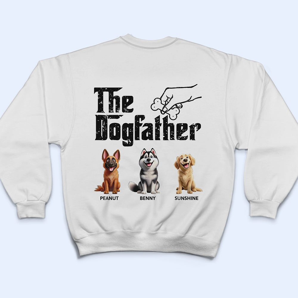 The Dog Father 3D Effect - Personalized T Shirt