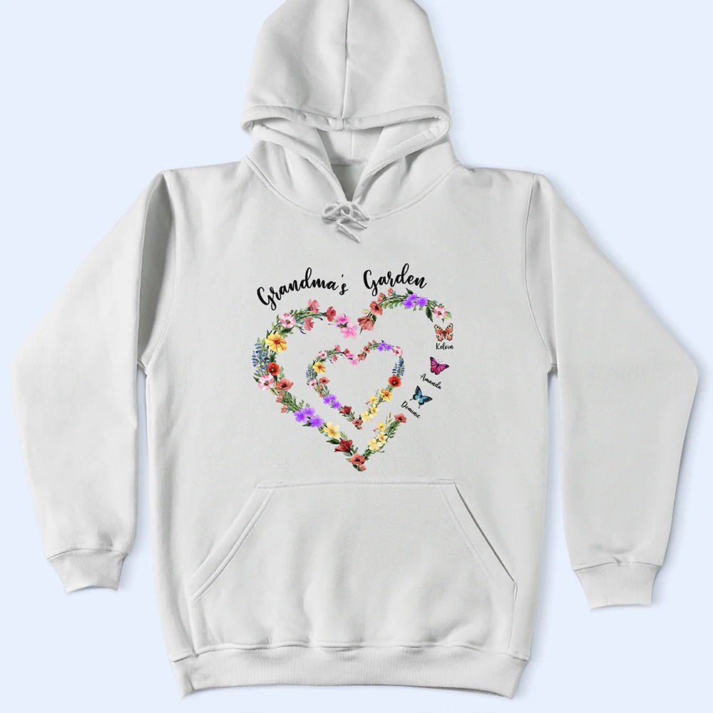 Grandma's Garden - Personalized T Shirt