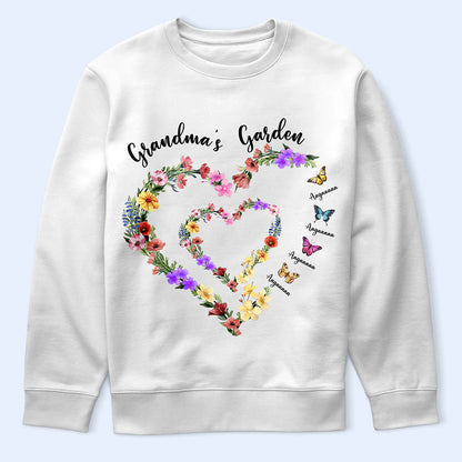 Grandma's Garden - Personalized T Shirt