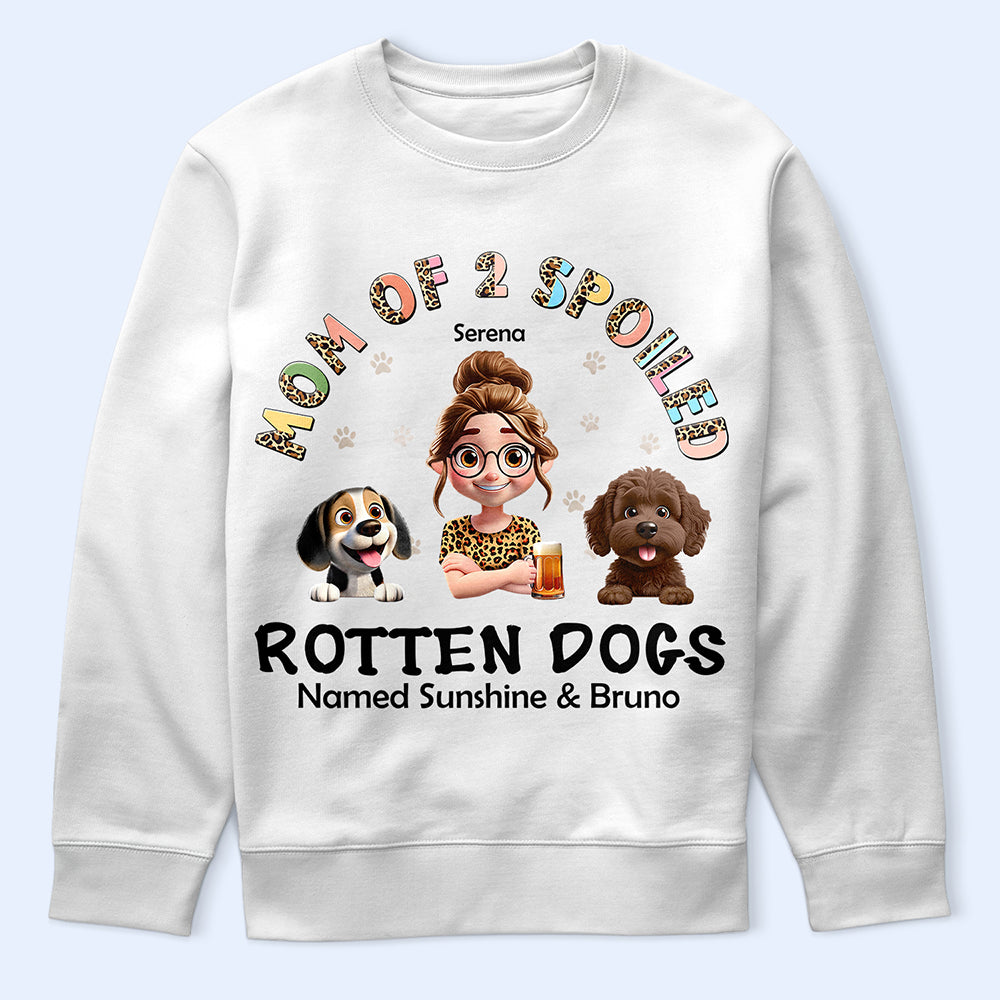 Spoiled Rotten Dog Named - Personalized T Shirt