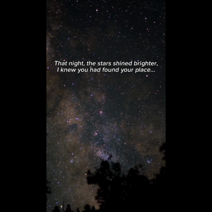 Lost Loved One Woman Hugging Star Map Galaxy Art Memorial Sympathy Gift Personalized Poster, Custom By Location And Date