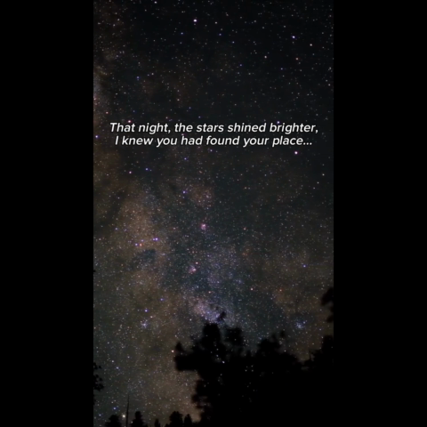 Lost Loved One Woman Hugging Star Map Galaxy Art Memorial Sympathy Gift Personalized Poster, Custom By Location And Date