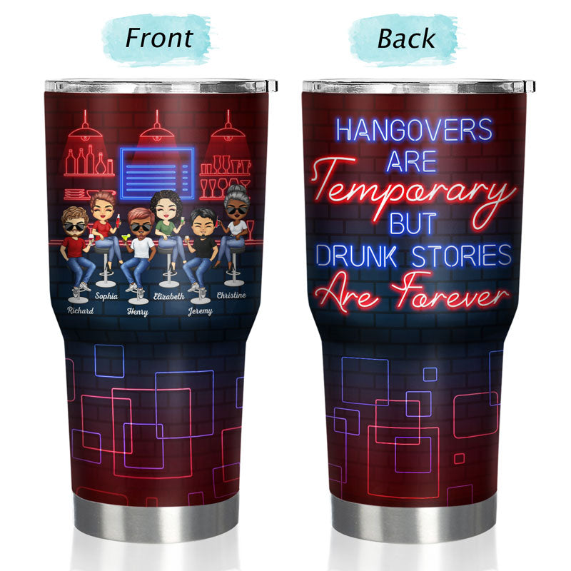 Best Friends Here's To Another Year Of Bonding Over Alcohol - Bestie BFF Gift - Personalized Custom 30 Oz Tumbler