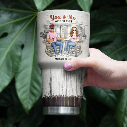 Family Couple The Day I Met You - Couple Gift - Personalized Custom 30 Oz Tumbler