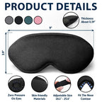 Graduated Can I Go Back To Bed Now - Personalized 3D Sleep Mask