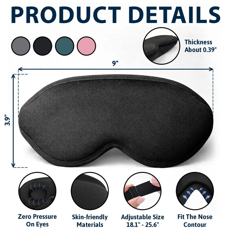 Graduated Can I Go Back To Bed Now - Personalized 3D Sleep Mask