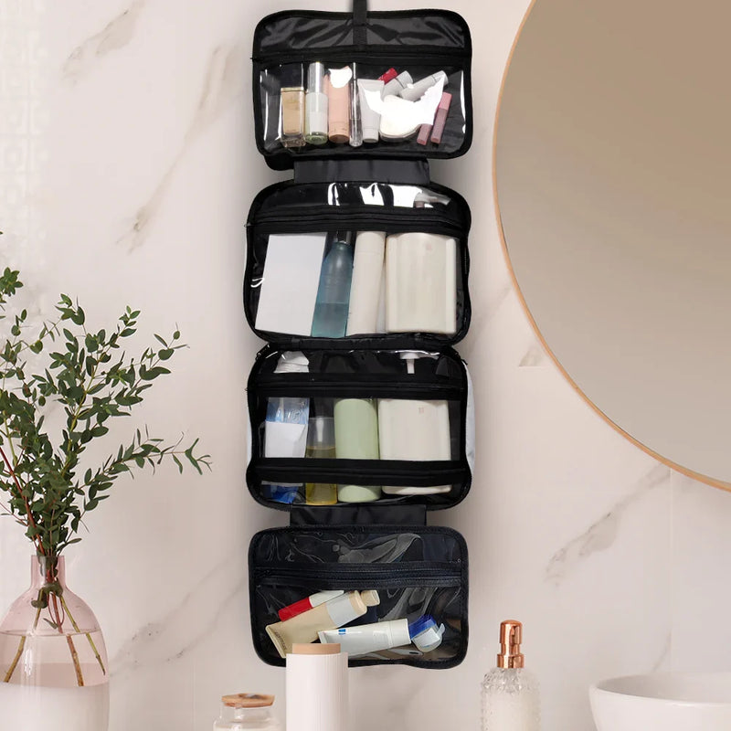 Never Let Anyone Dull Your Sparkle - Personalized Toiletry Bag