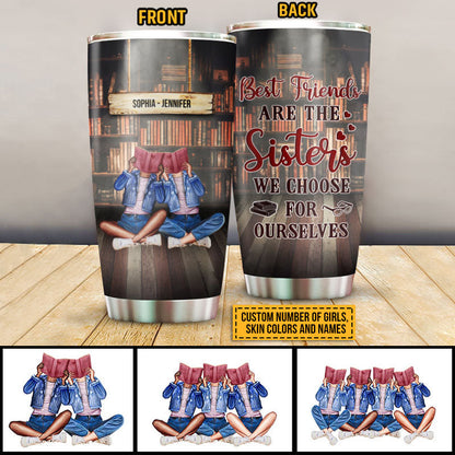 Reading Bestie Choose For Ourselves Custom Tumbler