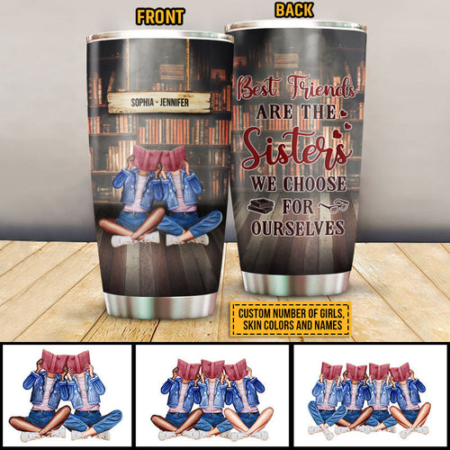 Reading Bestie Choose For Ourselves Custom Tumbler