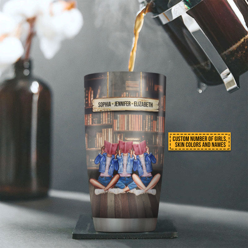 Reading Bestie Choose For Ourselves Custom Tumbler